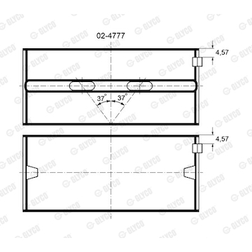 Ložisko GLYCO 02-4777