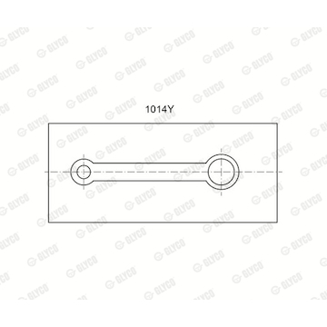 Ložisko GLYCO 1014Y