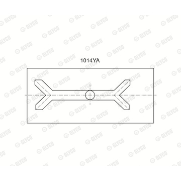 Ložisko GLYCO 1014YA
