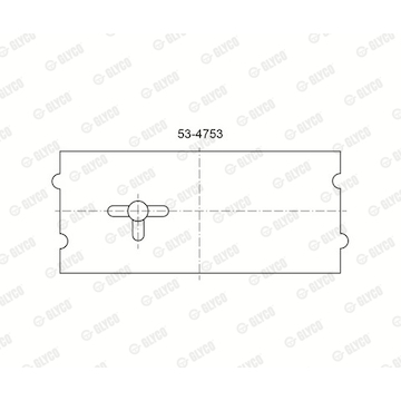 Ložisko GLYCO 53-4753
