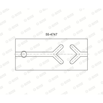 Ložisko GLYCO 55-4747