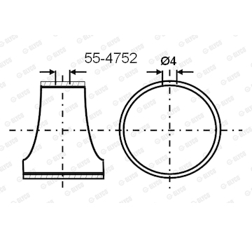 Ložisko GLYCO 55-4752