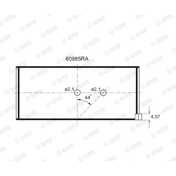 Ložisko GLYCO 60985RA