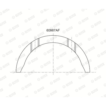 Ložisko GLYCO 60987AF