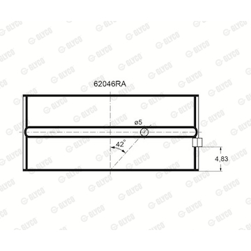 Ložisko GLYCO 62046RA