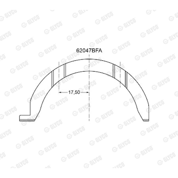 Ložisko GLYCO 62047BFA