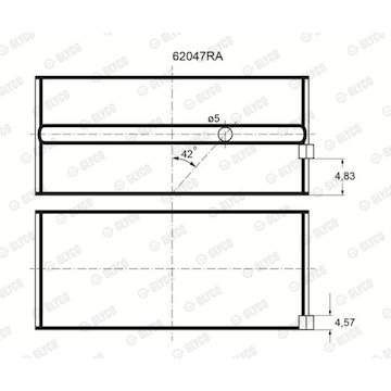 Ložisko GLYCO 62047RA