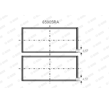 Ložisko GLYCO 65905RA