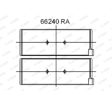 Ložisko GLYCO 66240RA