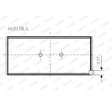 Ložisko GLYCO 66315RA