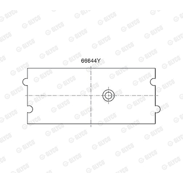 Ložisko GLYCO 66644Y