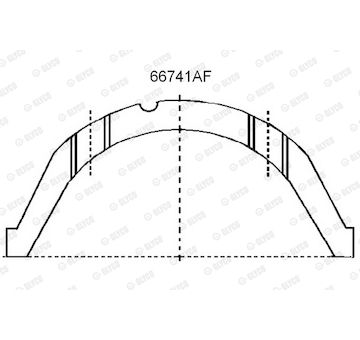 Ložisko GLYCO 66741AF