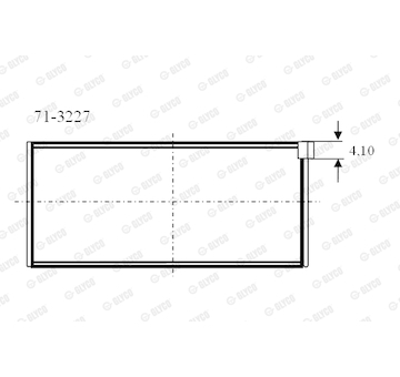 Ložisko GLYCO 71-3227