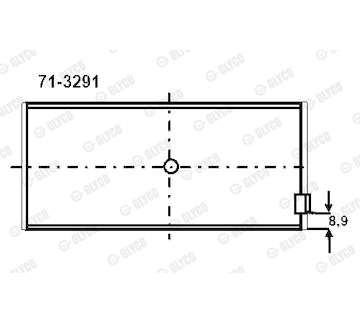 Ložisko GLYCO 71-3291
