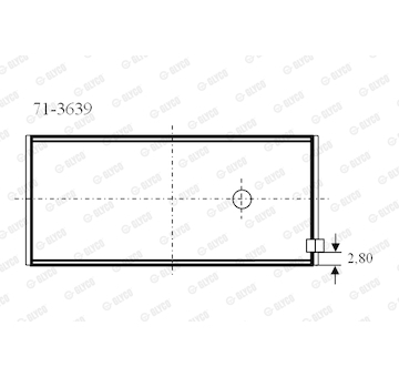 Ložisko GLYCO 71-3639