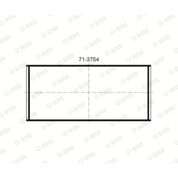 Ložisko GLYCO 71-3754