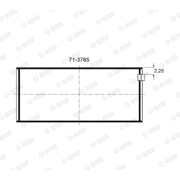Ložisko GLYCO 71-3765