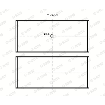Ložisko GLYCO 71-3929