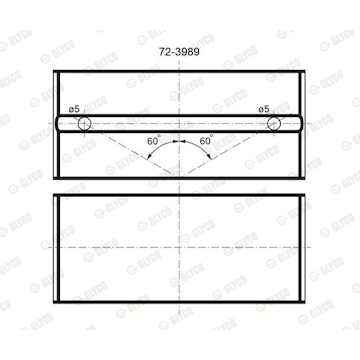 Ložisko GLYCO 72-3989