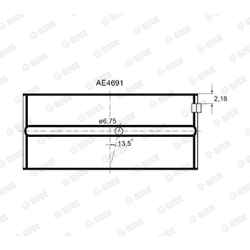 Ložisko GLYCO AE4691