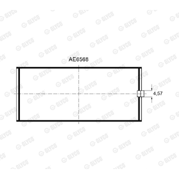 Ložisko GLYCO AE6568