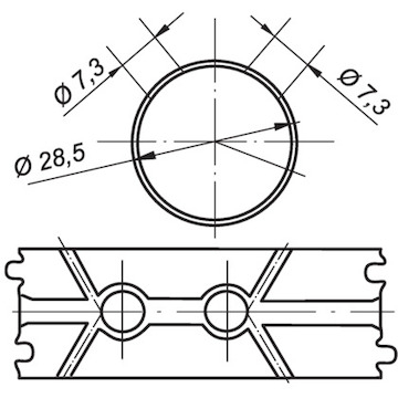 Ložiskové pouzdro, ojnice MAHLE ORIGINAL 001 BB 18805 300