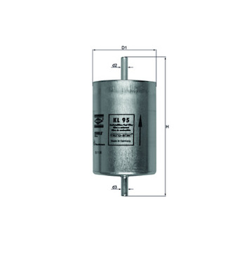 Palivový filtr MAHLE ORIGINAL KL 95