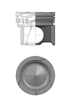 Píst KOLBENSCHMIDT 41177600