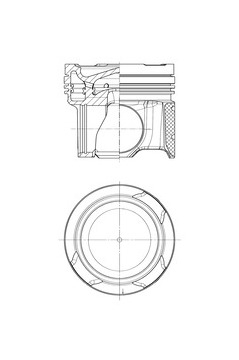 Píst KOLBENSCHMIDT 41296600