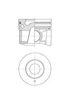 Píst KOLBENSCHMIDT 41644620