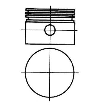 Píst KOLBENSCHMIDT 94061720