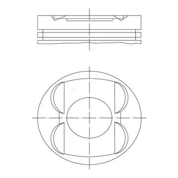 Píst MAHLE ORIGINAL 001 14 01