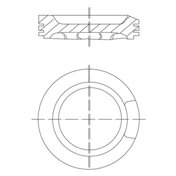 Píst MAHLE ORIGINAL 033 04 01