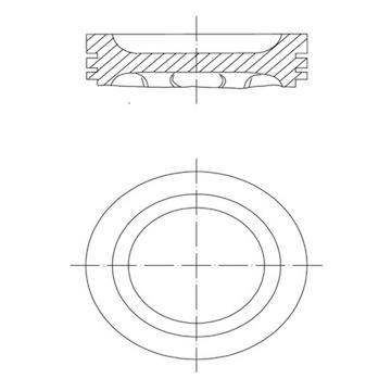 Píst MAHLE ORIGINAL 034 63 01