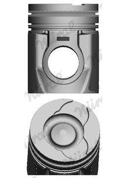 Píst NÜRAL 87-141900-00