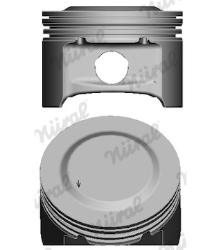 Píst NÜRAL 87-144207-00