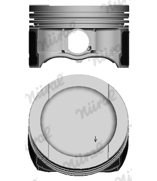 Píst NÜRAL 87-148307-00
