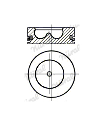Píst NÜRAL 87-207800-30