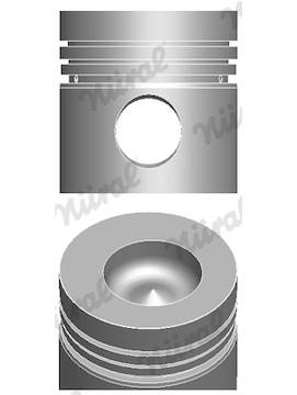 Píst NÜRAL 87-243300-00