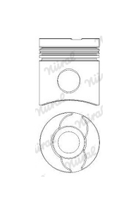 Píst NÜRAL 87-283100-40