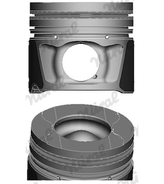 Píst NÜRAL 87-432400-00