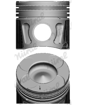 Píst NÜRAL 87-435706-00