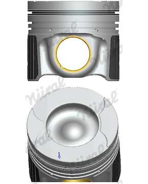 Píst NÜRAL 87-452907-00