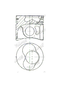 Píst NÜRAL 87-501500-20