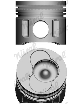 Píst NÜRAL 87-501507-10