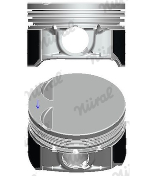 Píst NÜRAL 87-501800-40