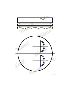 Píst NÜRAL 87-501800-60