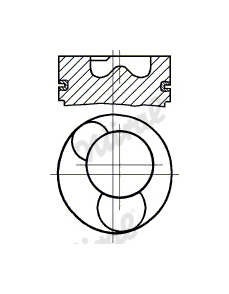 Píst NÜRAL 87-522900-30