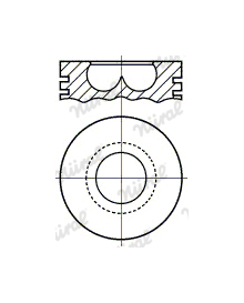 Píst NÜRAL 87-523000-10