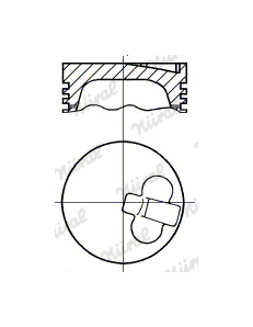 Píst NÜRAL 87-526800-10